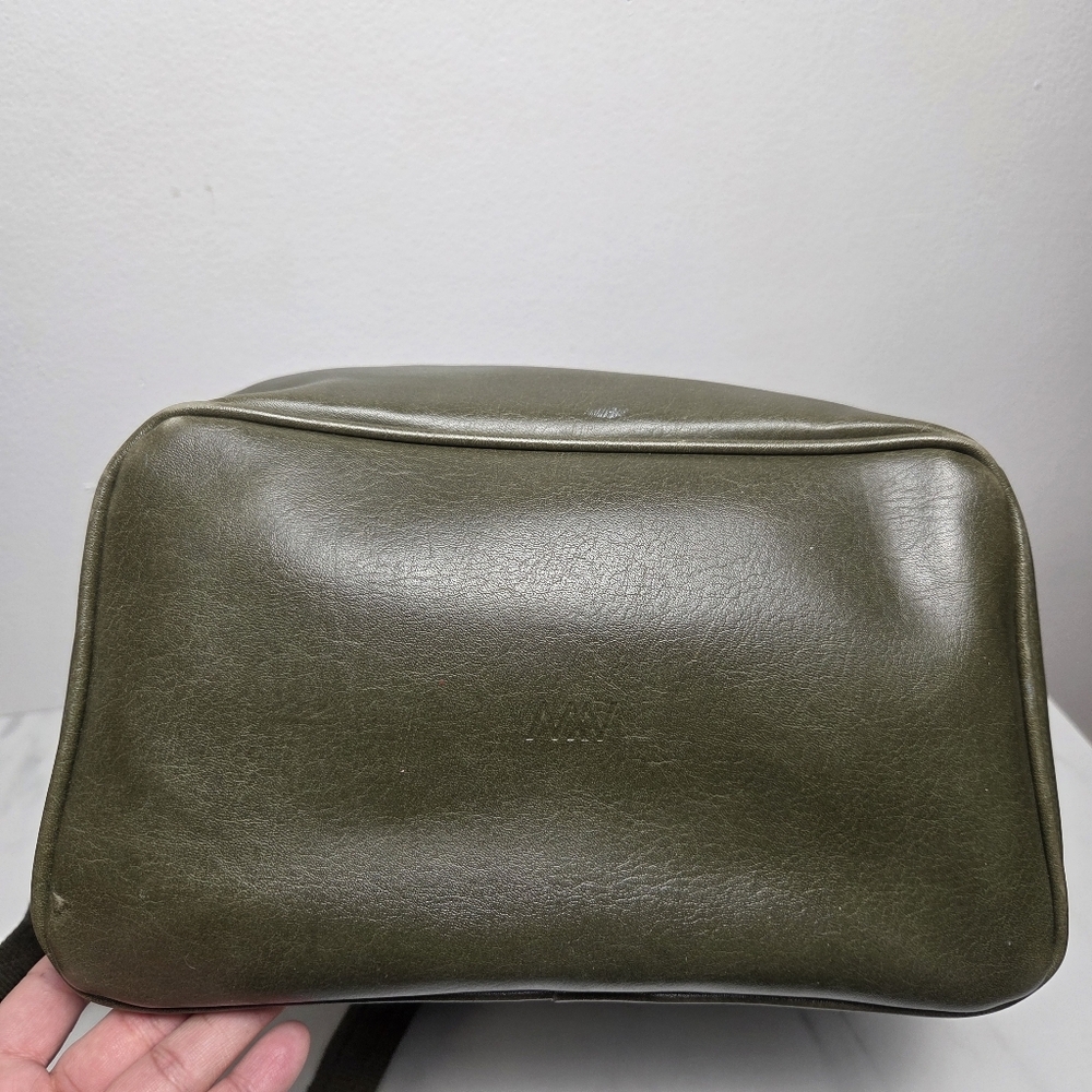 Matt & Nat Fabi Faux Leather Backpack in Olive Green - Picture 6 of 8